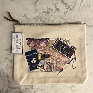 Canvas Travel Pouch